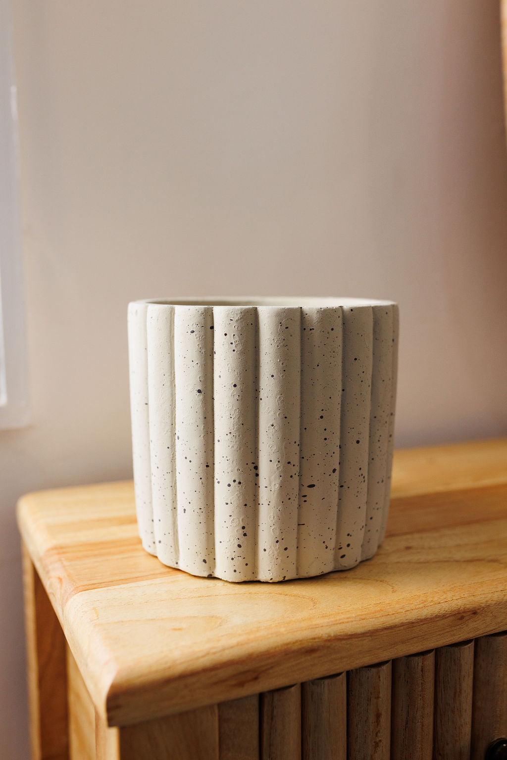 Tuva Cement Pot Sage - Small