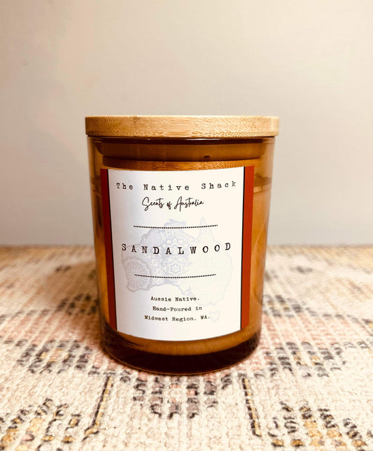 Amber and Bamboo Candle - Sandalwood