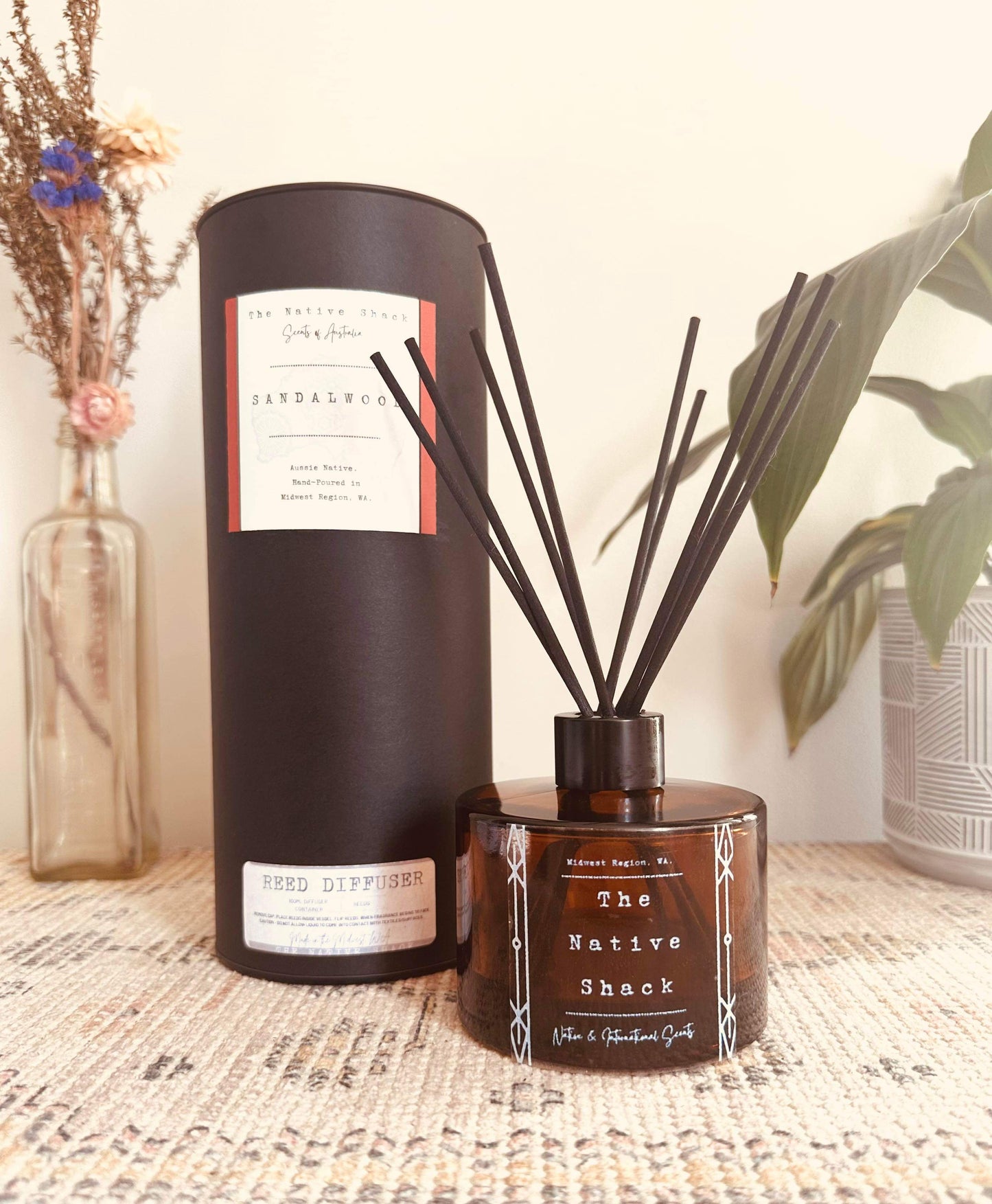 Black Box Amber Diffuser - Sandalwood