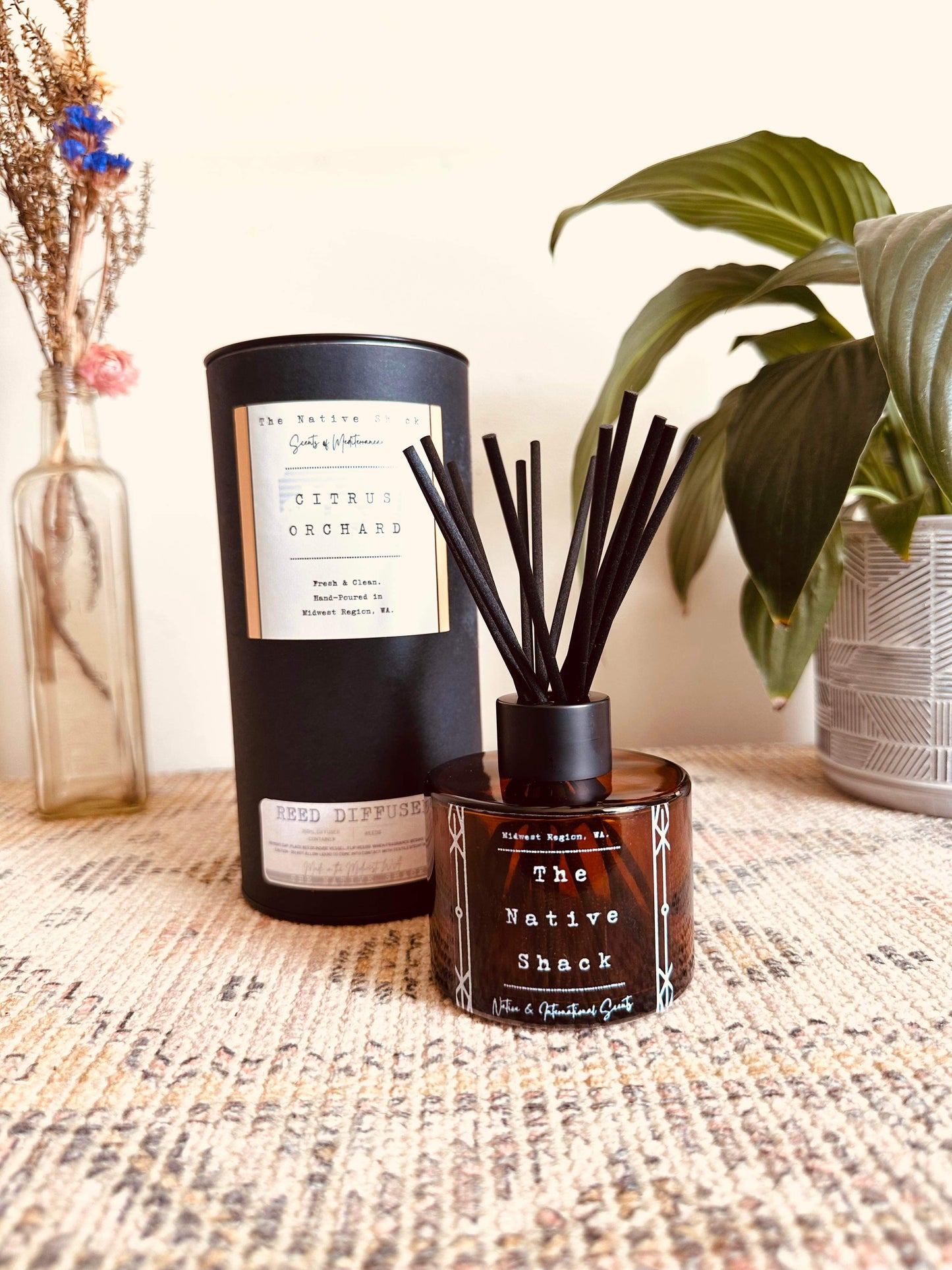 Black Box Amber Diffuser - Citrus Orchid