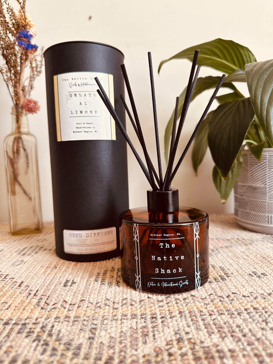 Black Box Amber Diffuser - Gelato Al Limone