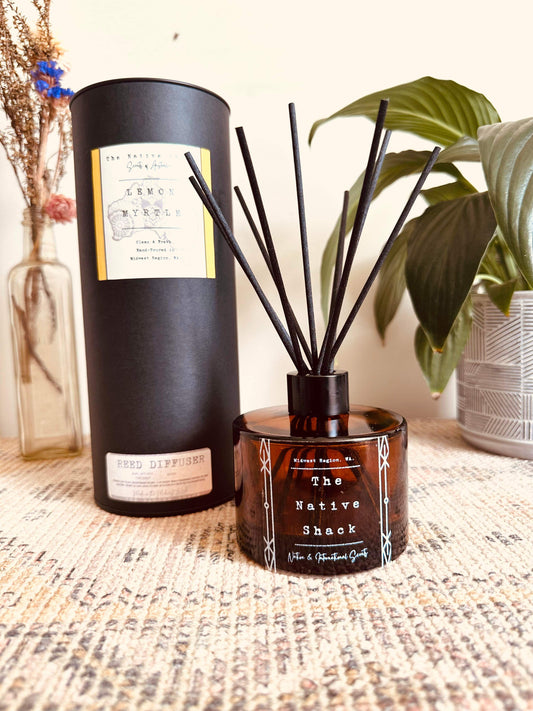 Black Box Amber Diffuser - Lemon Myrtle