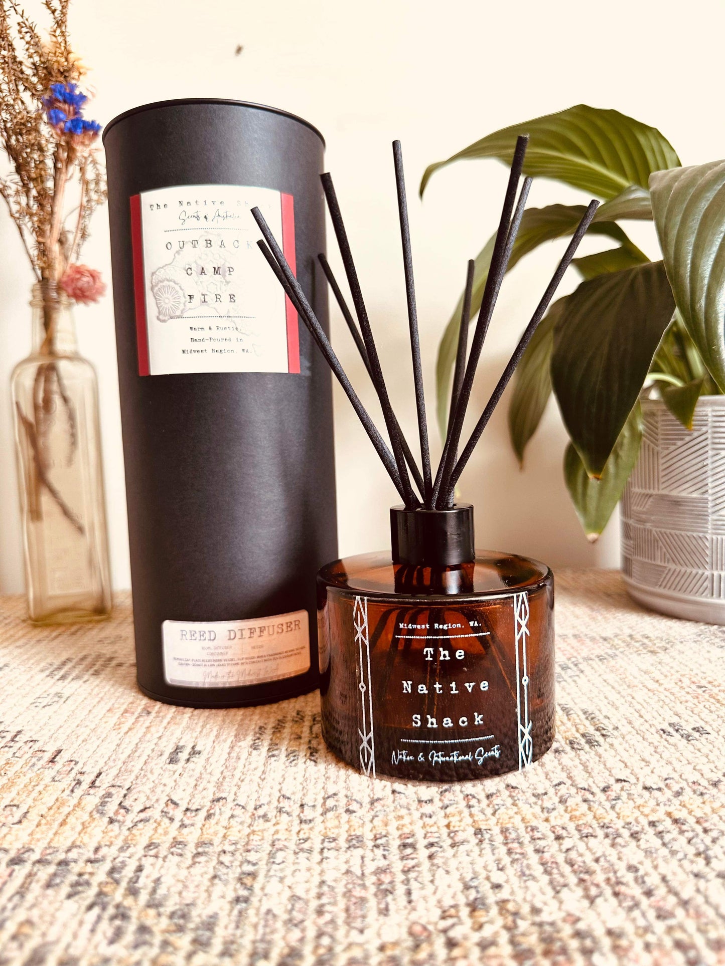 Black Box Amber Diffuser - Outback Campfire